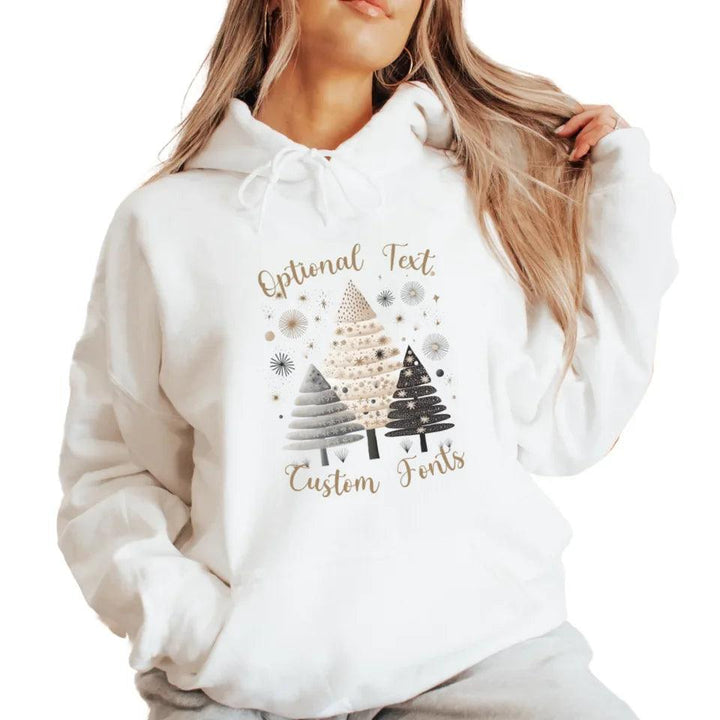 Custom Boho Christmas Trees Sweatshirt & Hoodie - ART-SWH234 - ARTFULANE