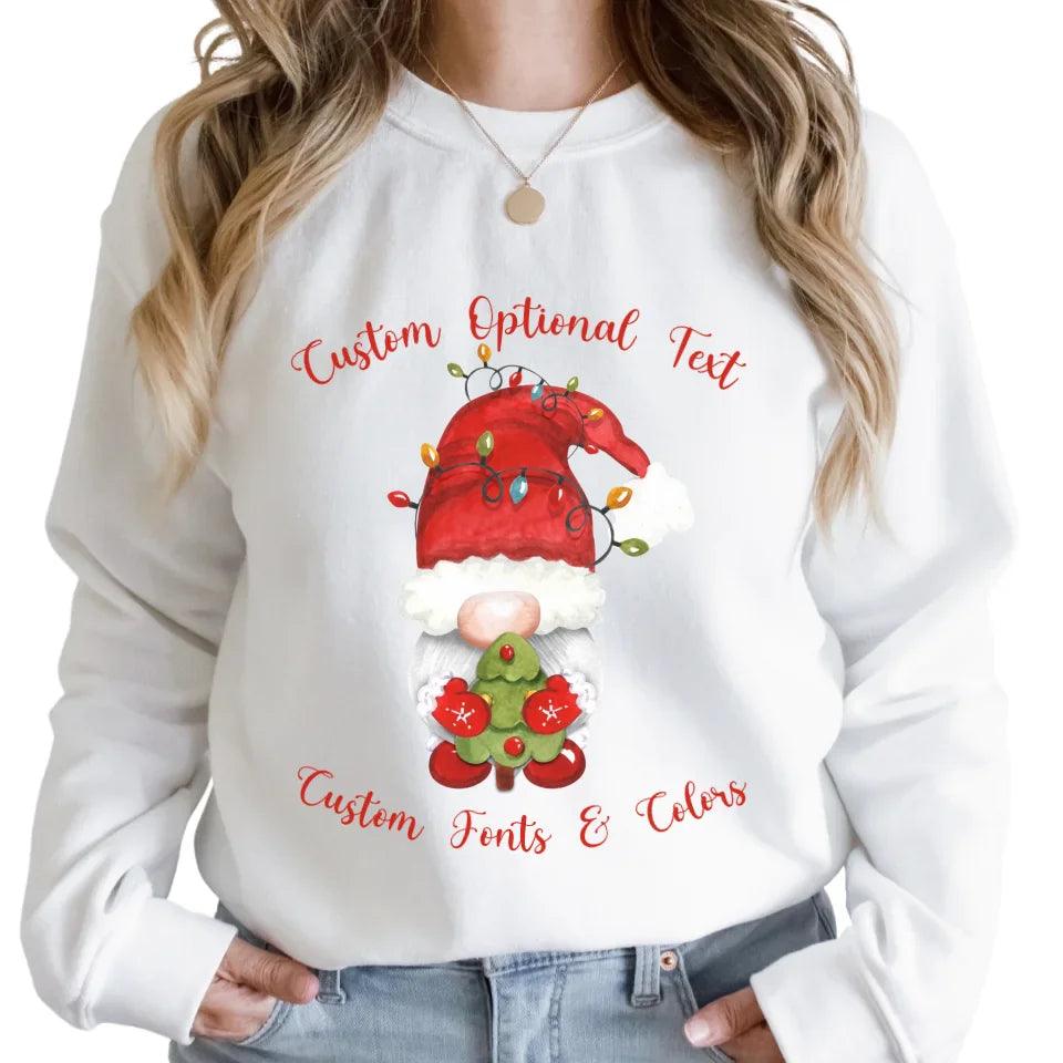 Custom Scandinavian Christmas Gnome Sweatshirt & Hoodie - ART-SWH236 - ARTFULANE