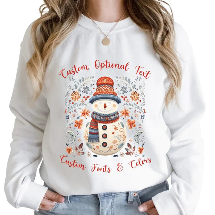 Custom Scandinavian Christmas Sweatshirt & Hoodie - ART-SWH238 - ARTFULANE