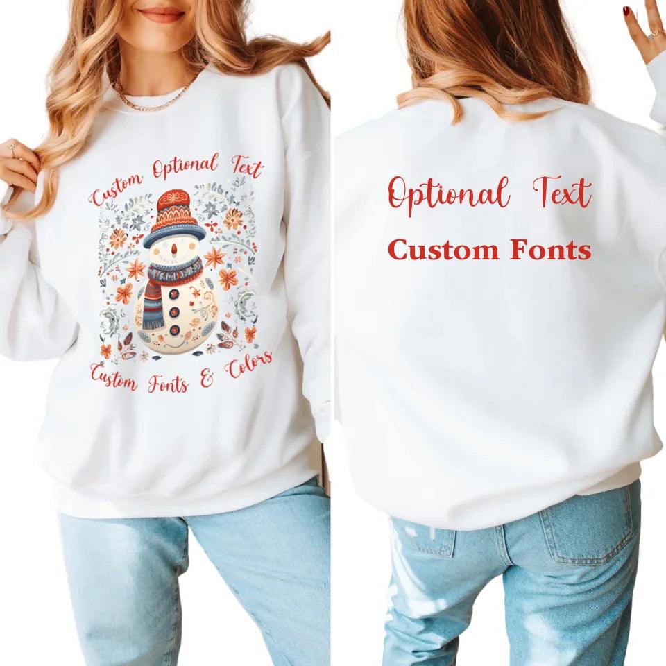 Custom Scandinavian Christmas Sweatshirt & Hoodie - ART-SWH238 - ARTFULANE