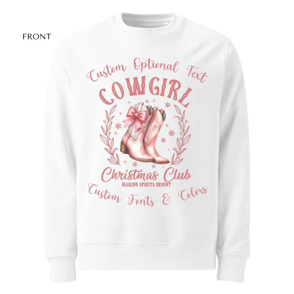 Custom Pink Coquette Christmas Sweatshirt & Hoodie - ART-SWH240 - ARTFULANE