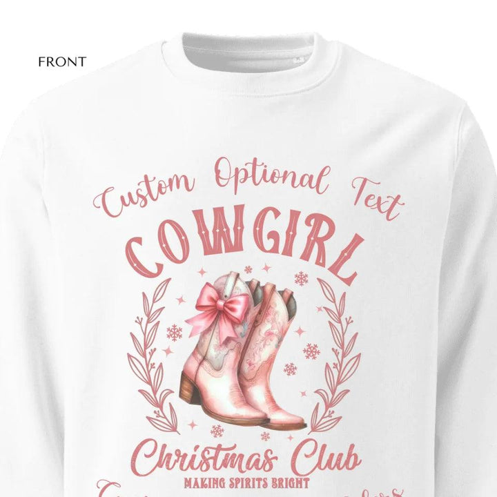 Custom Pink Coquette Christmas Sweatshirt & Hoodie - ART-SWH240 - ARTFULANE