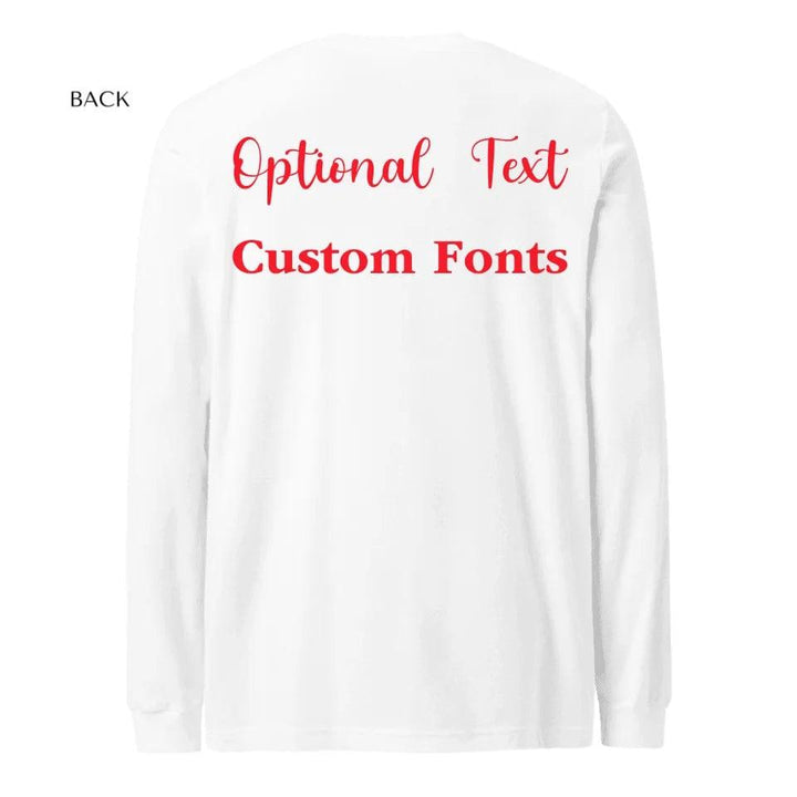 Custom Family Christmas Long Sleeve Tee - ART-LST241 - ARTFULANE