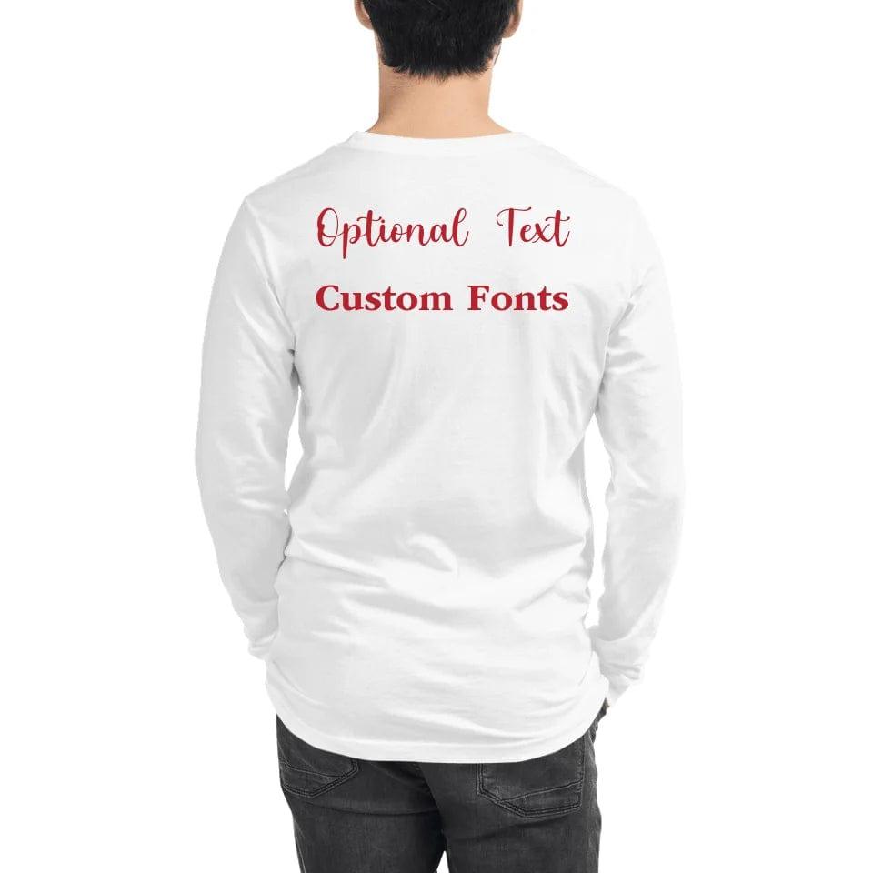 Custom Family Claus Long Sleeve Tee - ART-LST242 - ARTFULANE