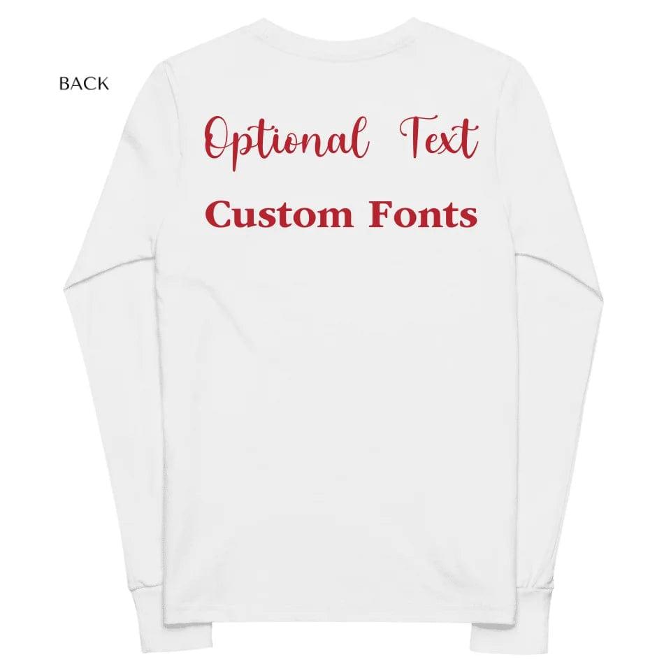 Custom Family Typography Long Sleeve Tee - ART-LST243 - ARTFULANE