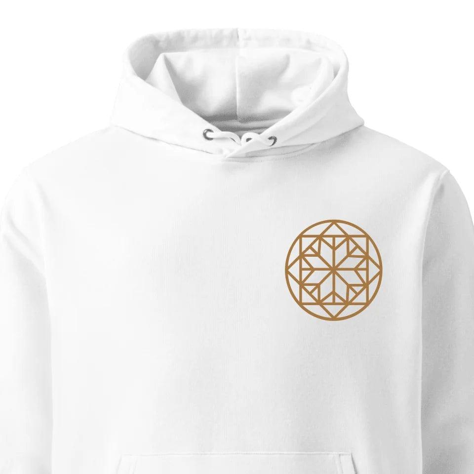 Custom Embroidered Geometric Line Art Sweatshirt & Hoodie - ART-SWH296 - ARTFULANE