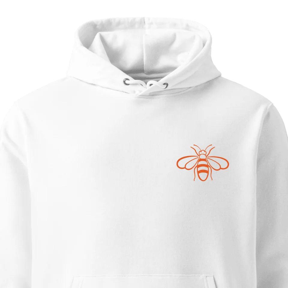 Custom Embroidered Bee Line Art Hoodie & Sweatshirt - ART-SWH301 - ARTFULANE