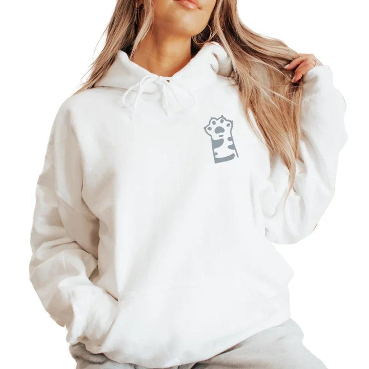 Custom Embroidered Cat Paws Sweatshirt & Hoodie - ART-SWH305 - ARTFULANE