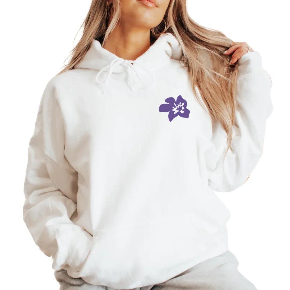 Custom Embroidered Boho Flowers Hoodie & Sweatshirt - ART-SWH308 - ARTFULANE