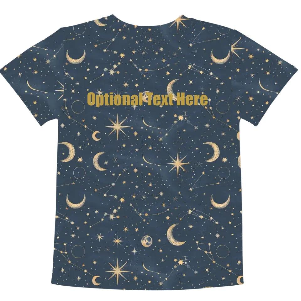 Custom Celestial Constellation T-Shirt - ART-TSH324 - ARTFULANE