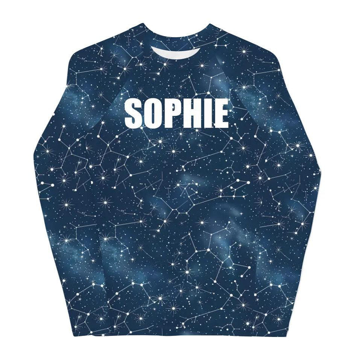 Custom Celestial Constellation Rash Guard - ART-RGD324 - ARTFULANE