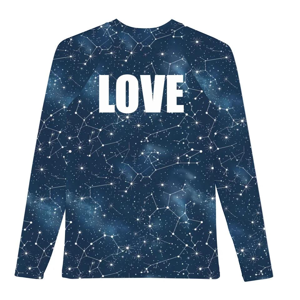 Custom Celestial Constellation Rash Guard - ART-RGD324 - ARTFULANE