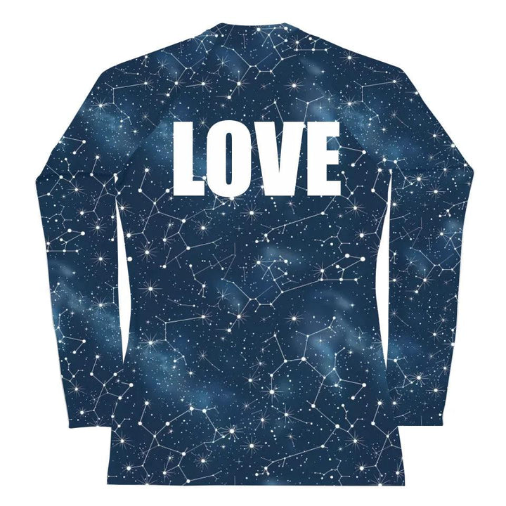 Custom Celestial Constellation Rash Guard - ART-RGD324 - ARTFULANE