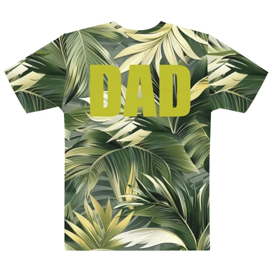 Custom Tropical Leaves T-Shirt - ART-TSH326 - ARTFULANE