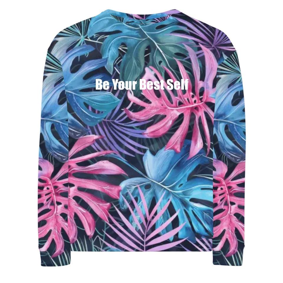 Custom Tropical Leaves Sweatshirt & Hoodie - ART-SWH326 - ARTFULANE