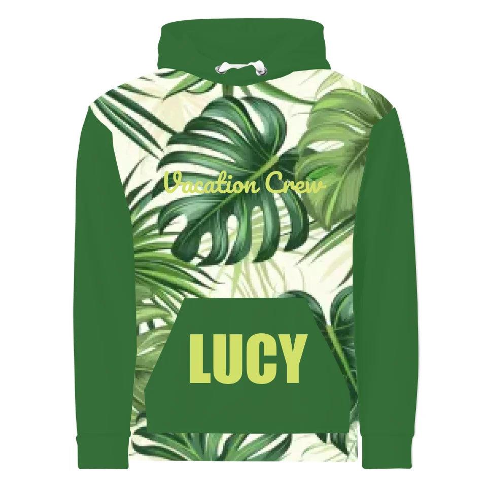 Custom Tropical Leaves Sweatshirt & Hoodie - ART-SWH326 - ARTFULANE