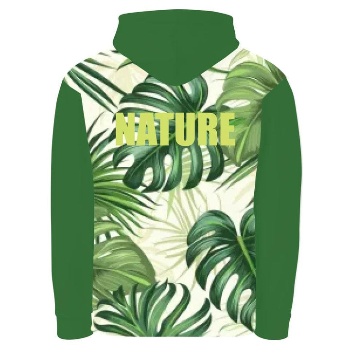 Custom Tropical Leaves Sweatshirt & Hoodie - ART-SWH326 - ARTFULANE