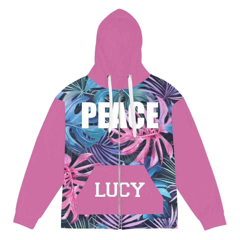 Custom Tropical Leaves Sweatshirt & Hoodie - ART-SWH326 - ARTFULANE