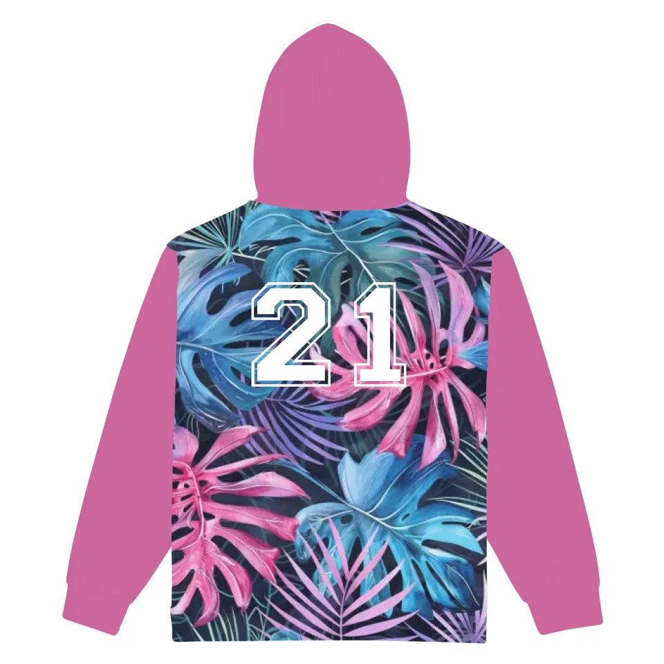 Custom Tropical Leaves Sweatshirt & Hoodie - ART-SWH326 - ARTFULANE