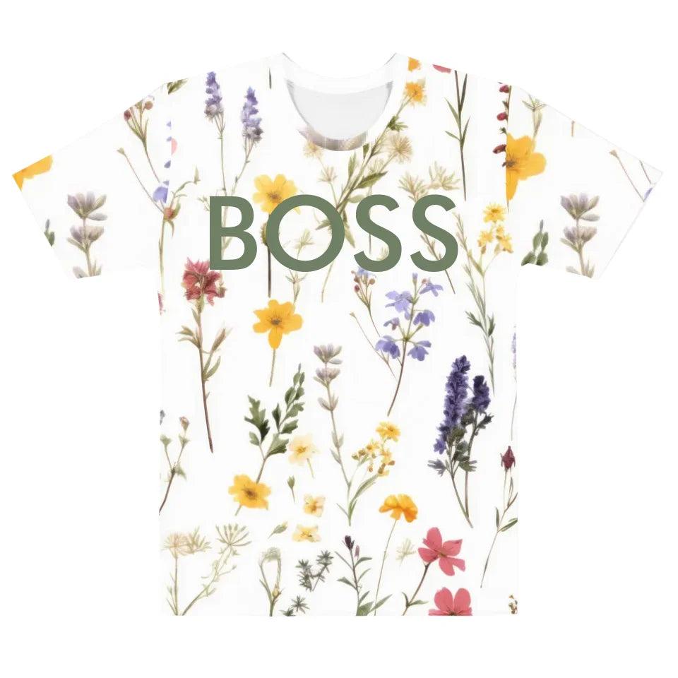 Custom Wildflowers T-Shirt - ART-TSH327 - ARTFULANE