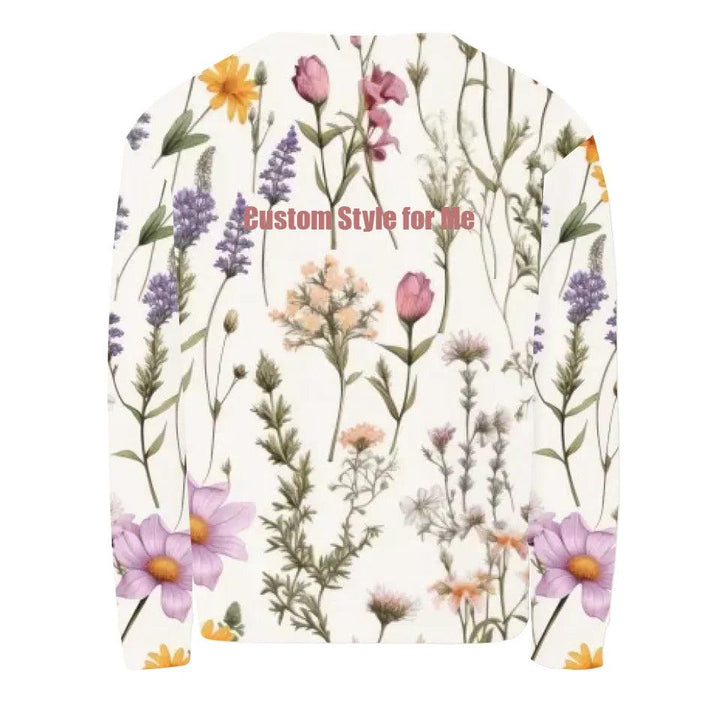 Custom Wildflowers Sweatshirt & Hoodie - ART-SWH327 - ARTFULANE