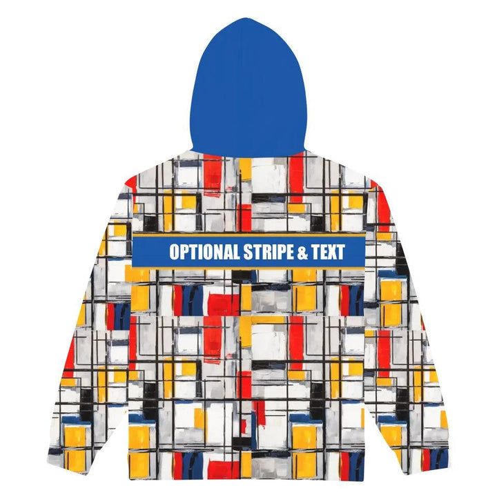 Custom Modern Abstract Color Block Unisex Hoodie - ART-SWH330 - ARTFULANE