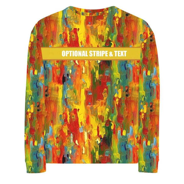 Custom Modern Abstract Textured Sweatshirt & Hoodie - ART-SWH333 - ARTFULANE