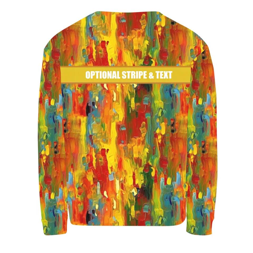 Custom Modern Abstract Textured Sweatshirt & Hoodie - ART-SWH333 - ARTFULANE