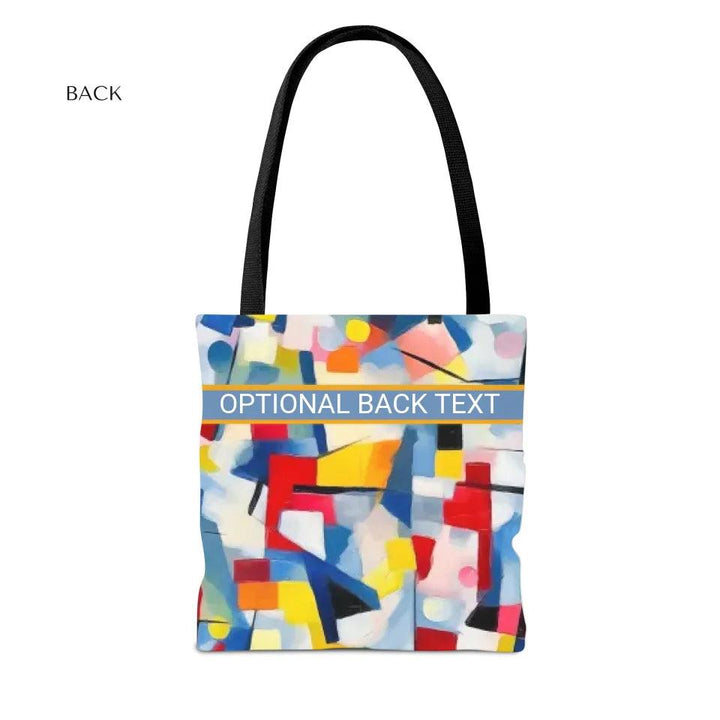 Custom Modern Geometric Abstraction Bags - ARTFULANE