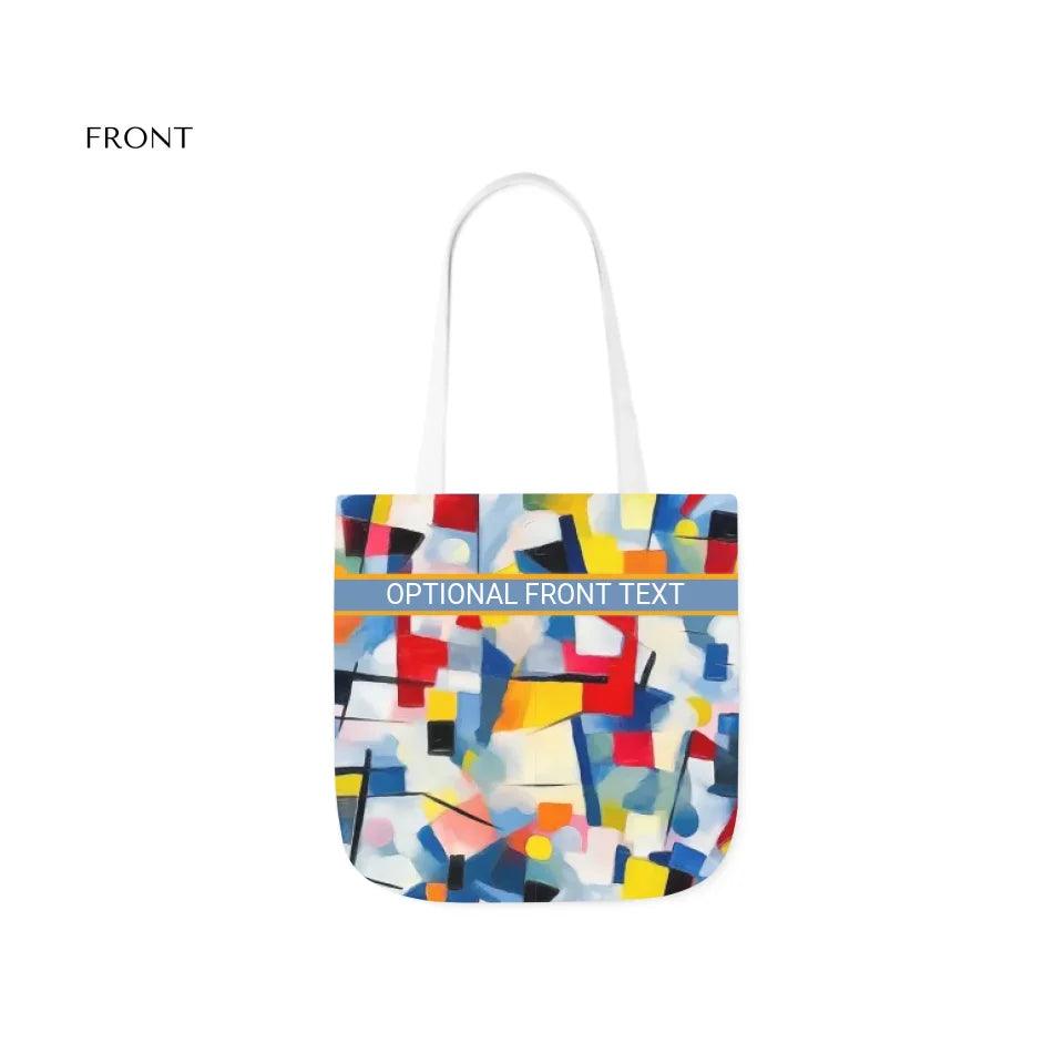 Custom Modern Geometric Abstraction Bags - ARTFULANE