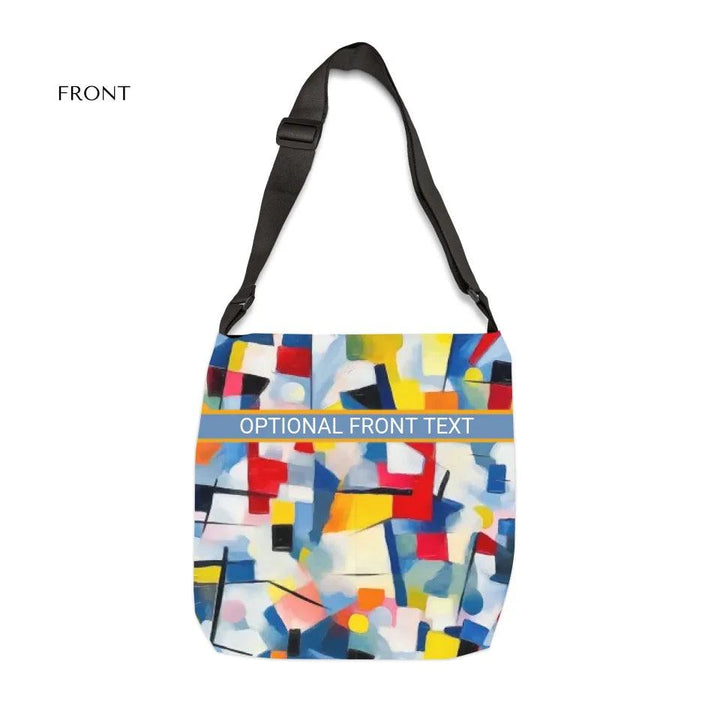 Custom Modern Geometric Abstraction Bags - ARTFULANE