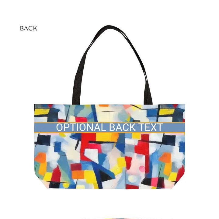 Custom Modern Geometric Abstraction Bags - ARTFULANE