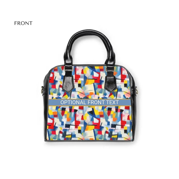 Custom Modern Geometric Abstraction Bags - ARTFULANE