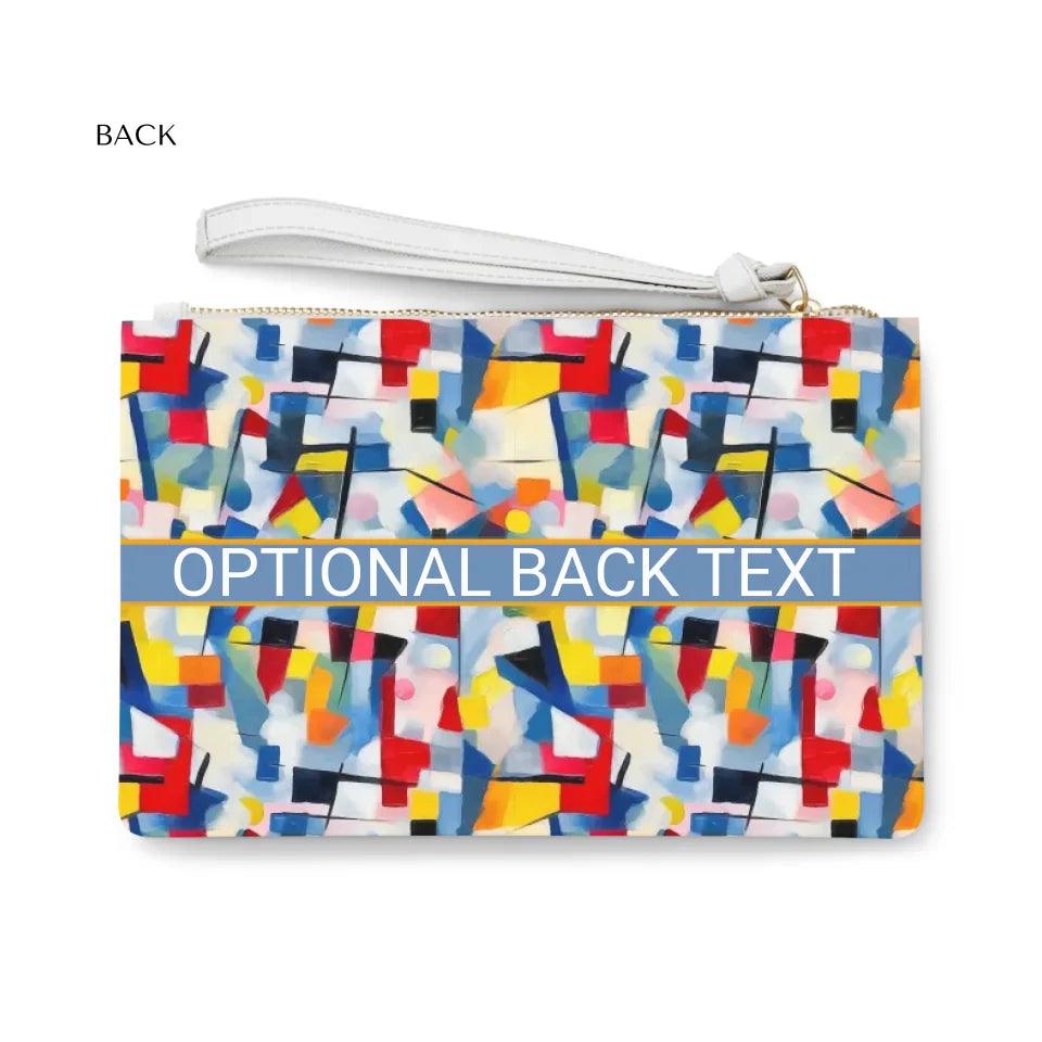 Custom Modern Geometric Abstraction Bags - ARTFULANE