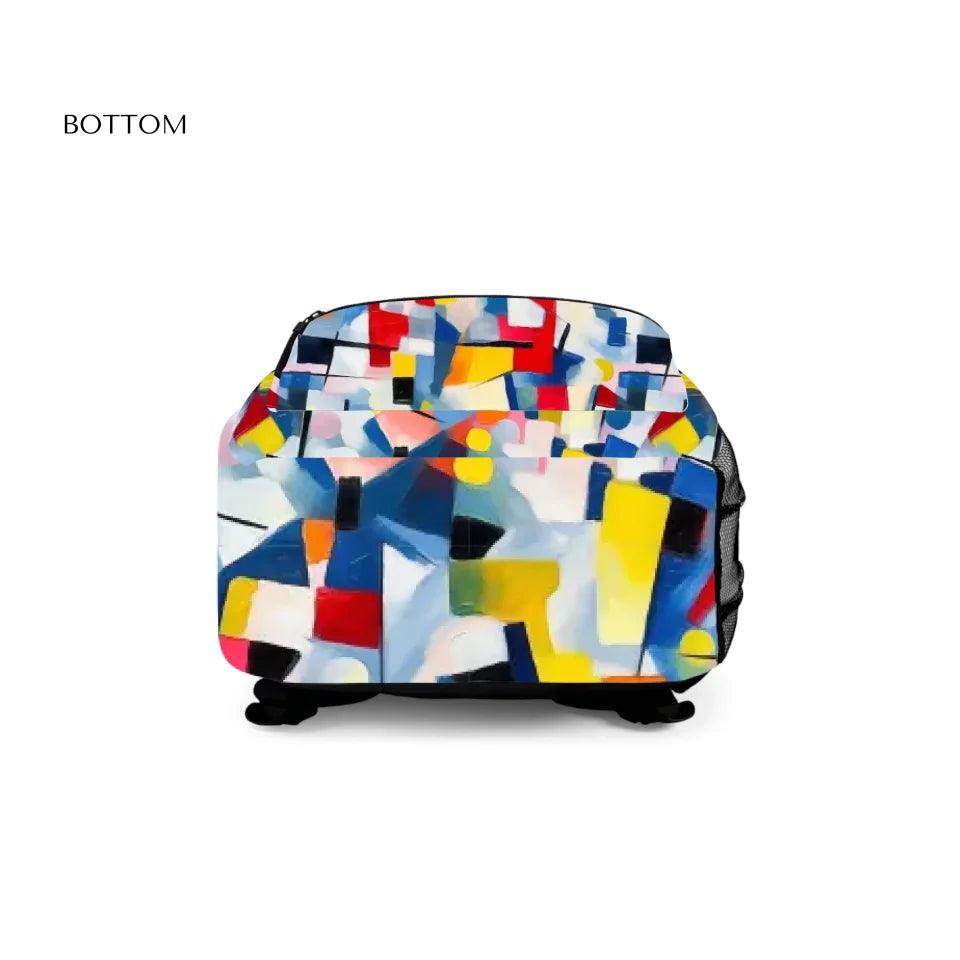 Custom Modern Geometric Abstraction Bags - ARTFULANE