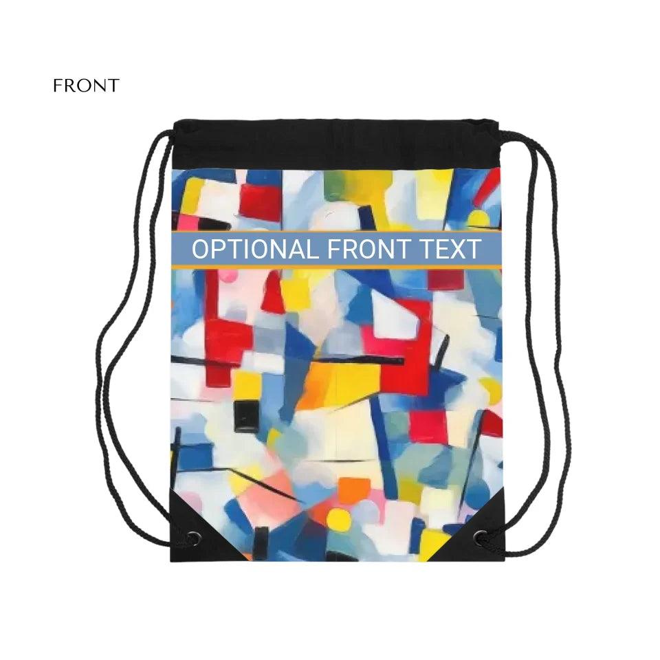 Custom Modern Geometric Abstraction Bags - ARTFULANE