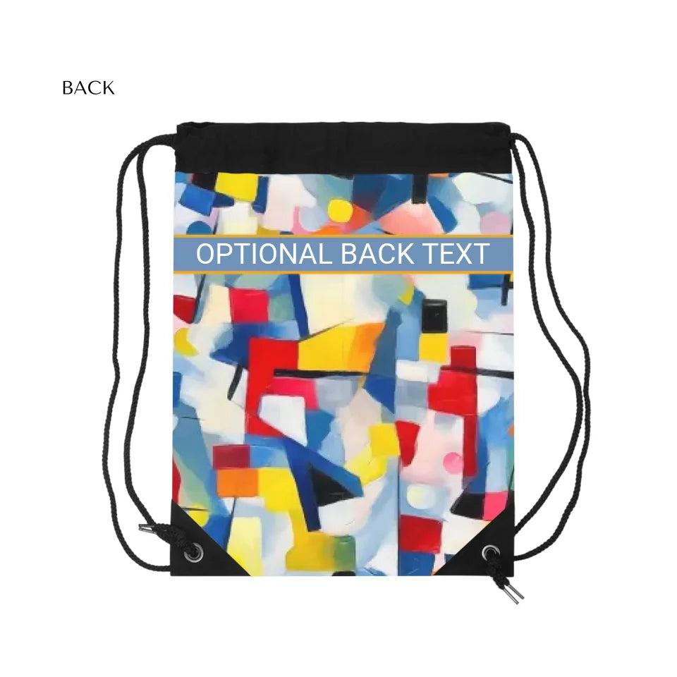 Custom Modern Geometric Abstraction Bags - ARTFULANE