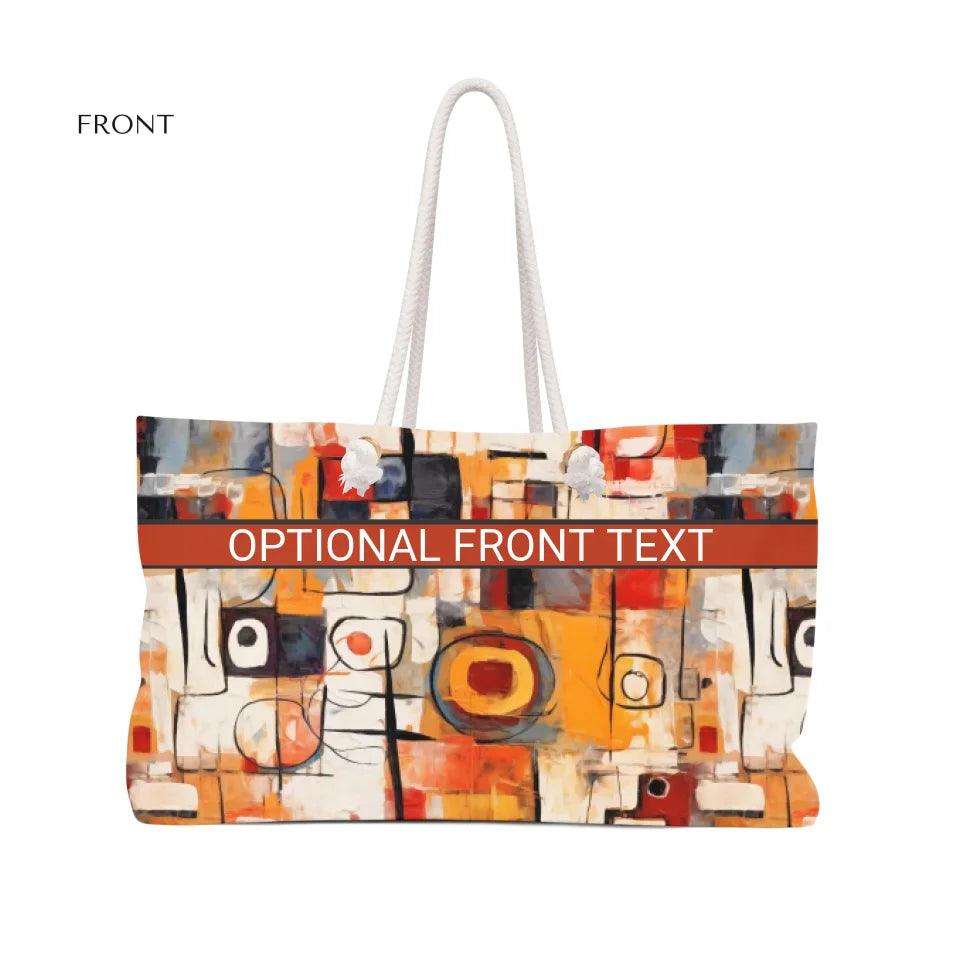 Custom Modern Abstract Expressionist Bags - ARTFULANE