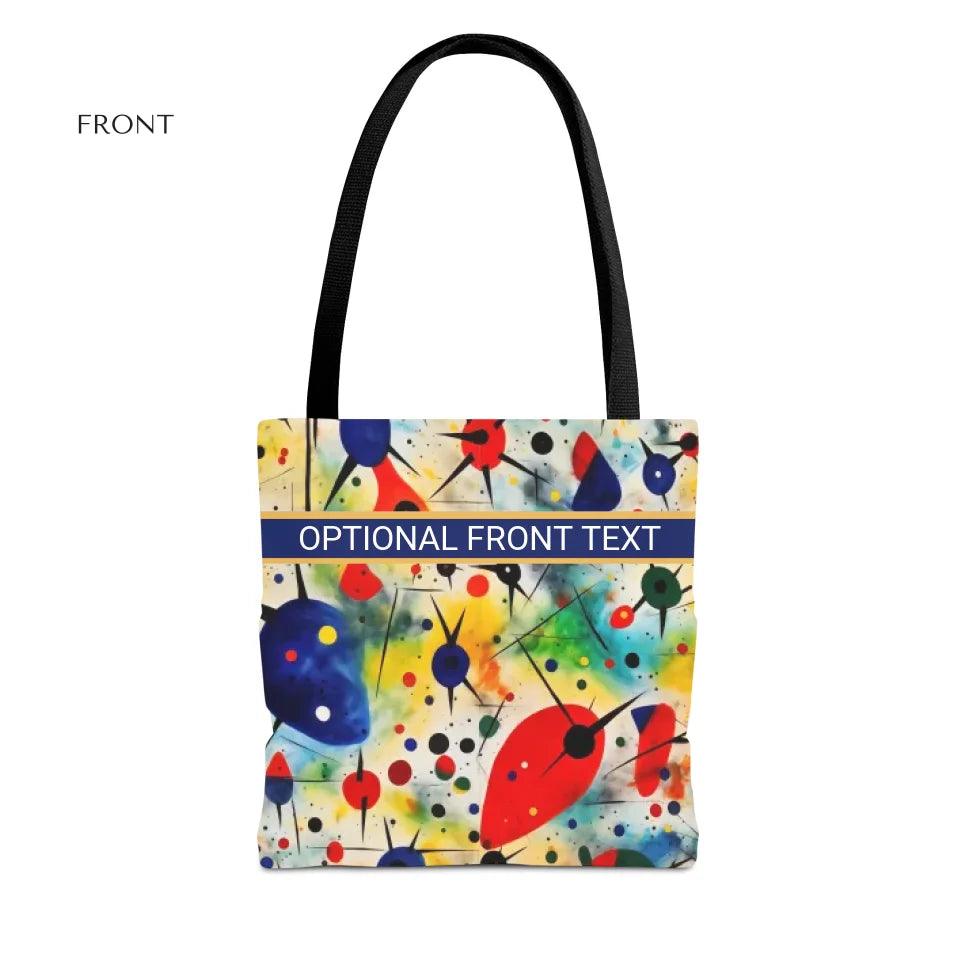 Custom Modern Abstract Expressionist Bags - ARTFULANE