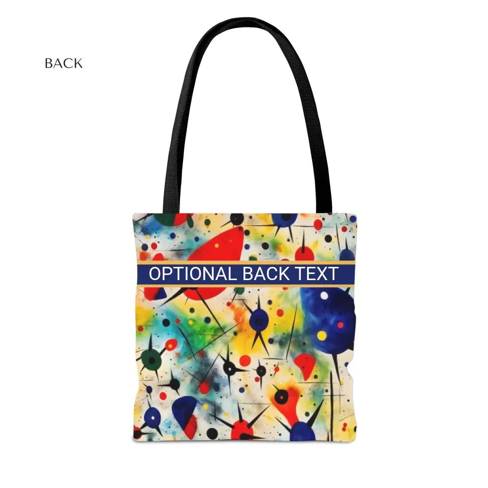 Custom Modern Abstract Expressionist Bags - ARTFULANE