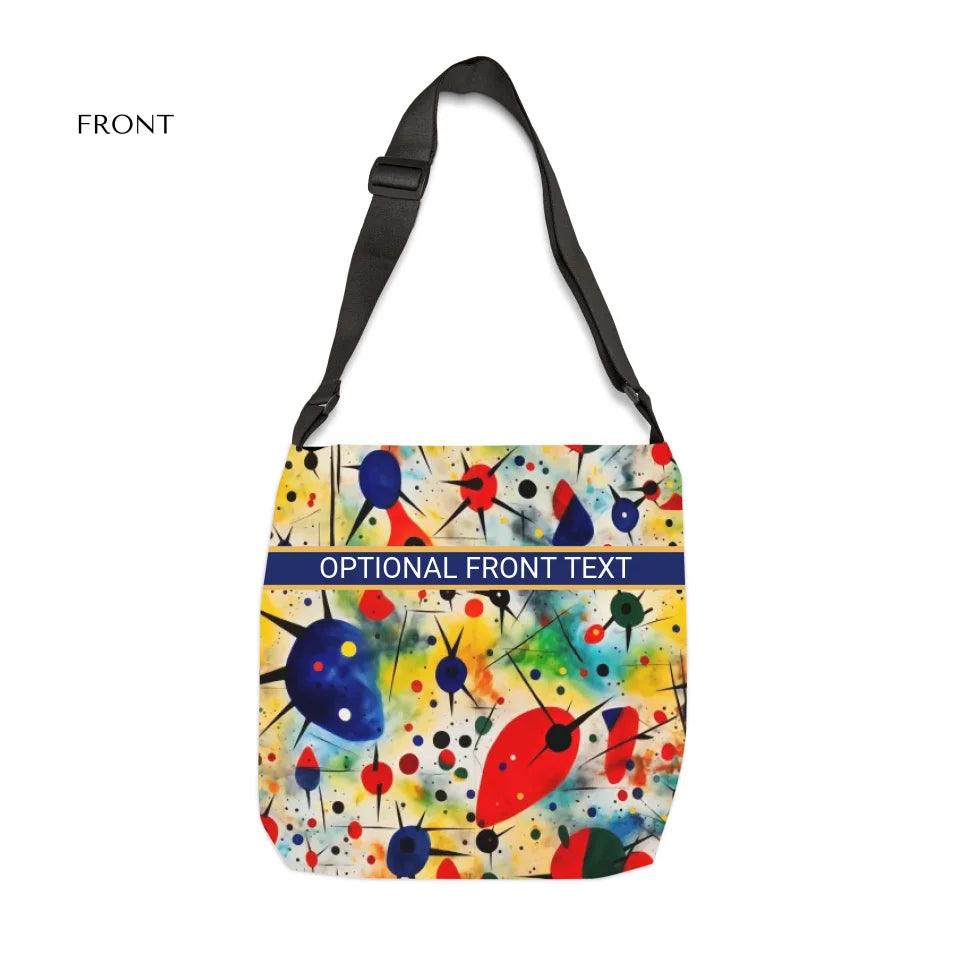 Custom Modern Abstract Expressionist Bags - ARTFULANE