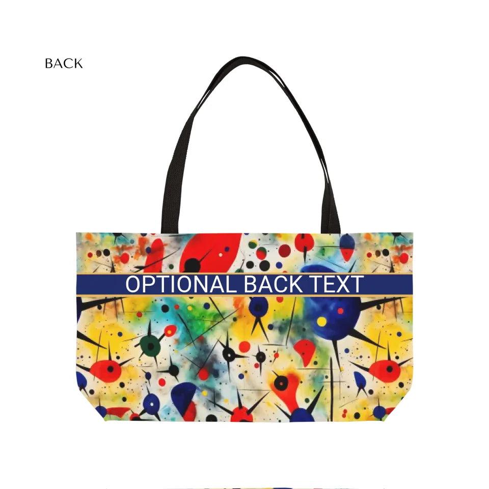 Custom Modern Abstract Expressionist Bags - ARTFULANE