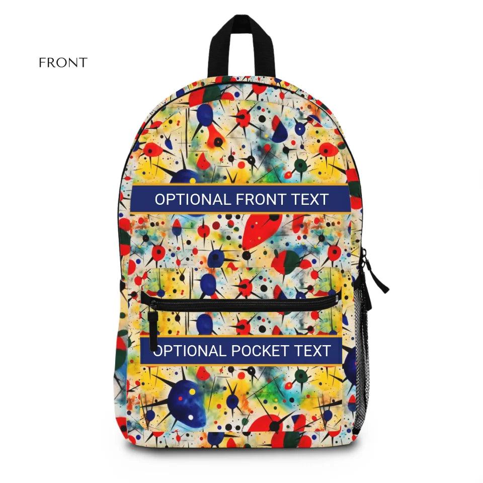 Custom Modern Abstract Expressionist Bags - ARTFULANE