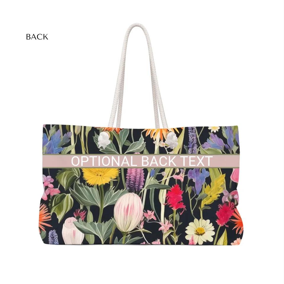 Custom Watercolor Floral Bags - ARTFULANE