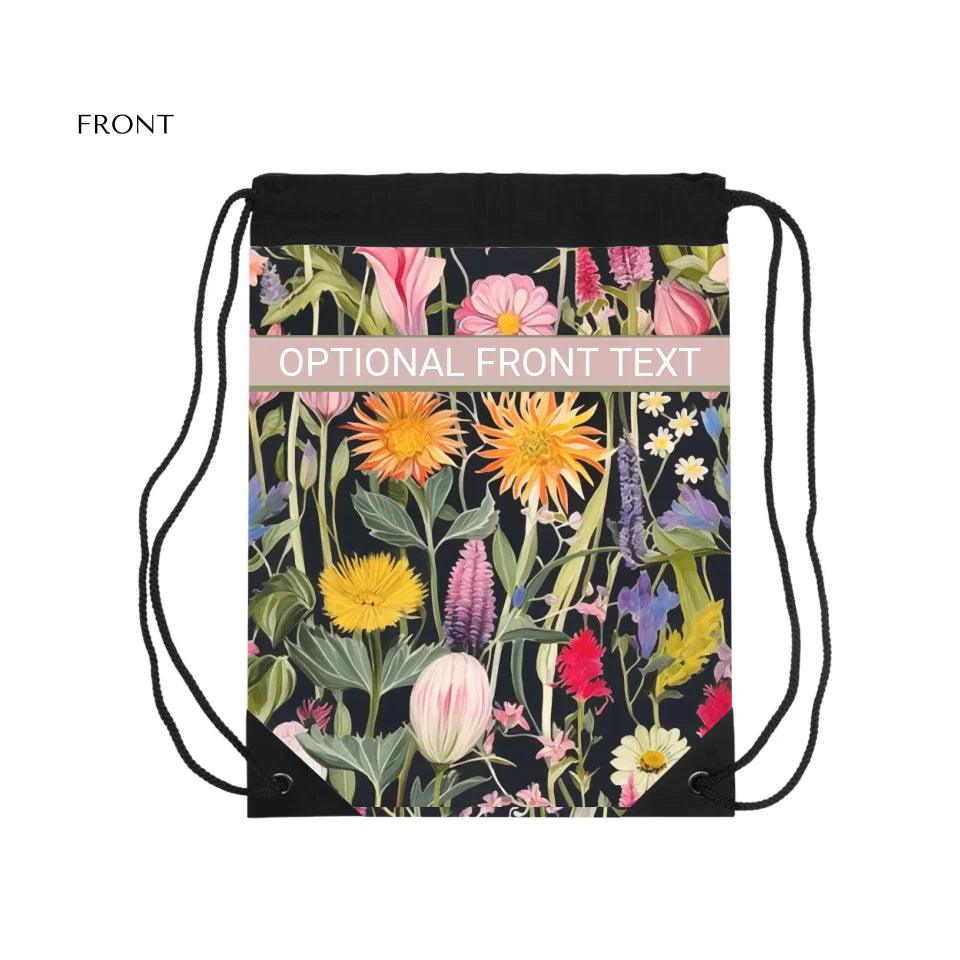 Custom Watercolor Floral Bags - ARTFULANE