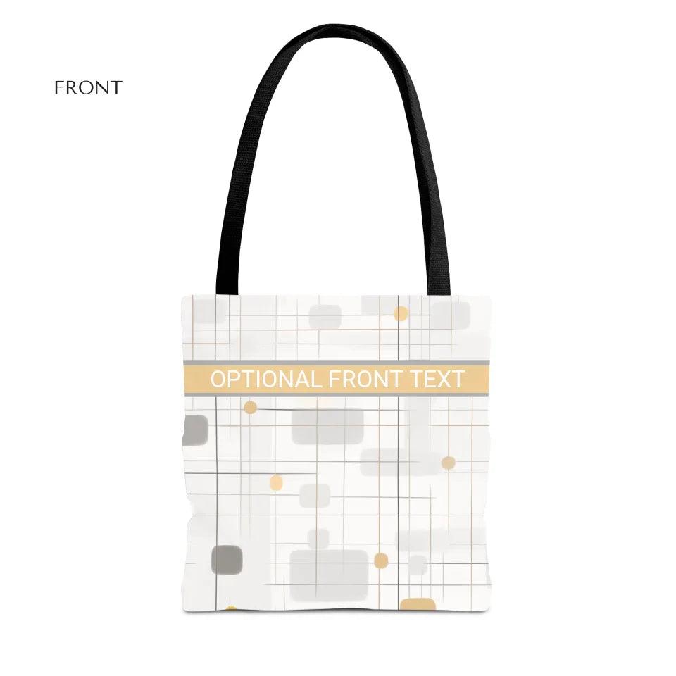 Custom Minimalist Abstract Line-Based Bags - ARTFULANE