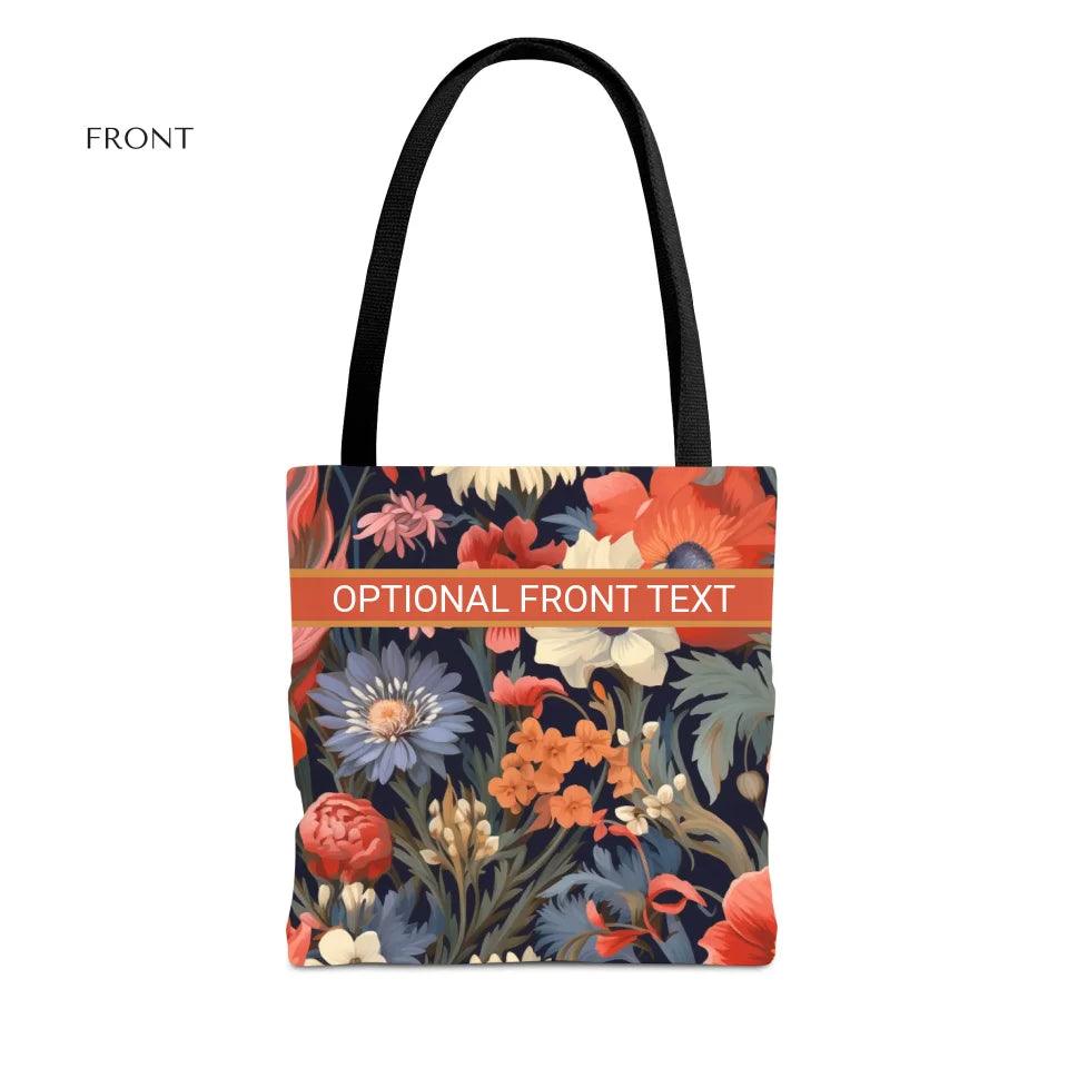 Custom Wildflower Vintage Floral Bags - ARTFULANE