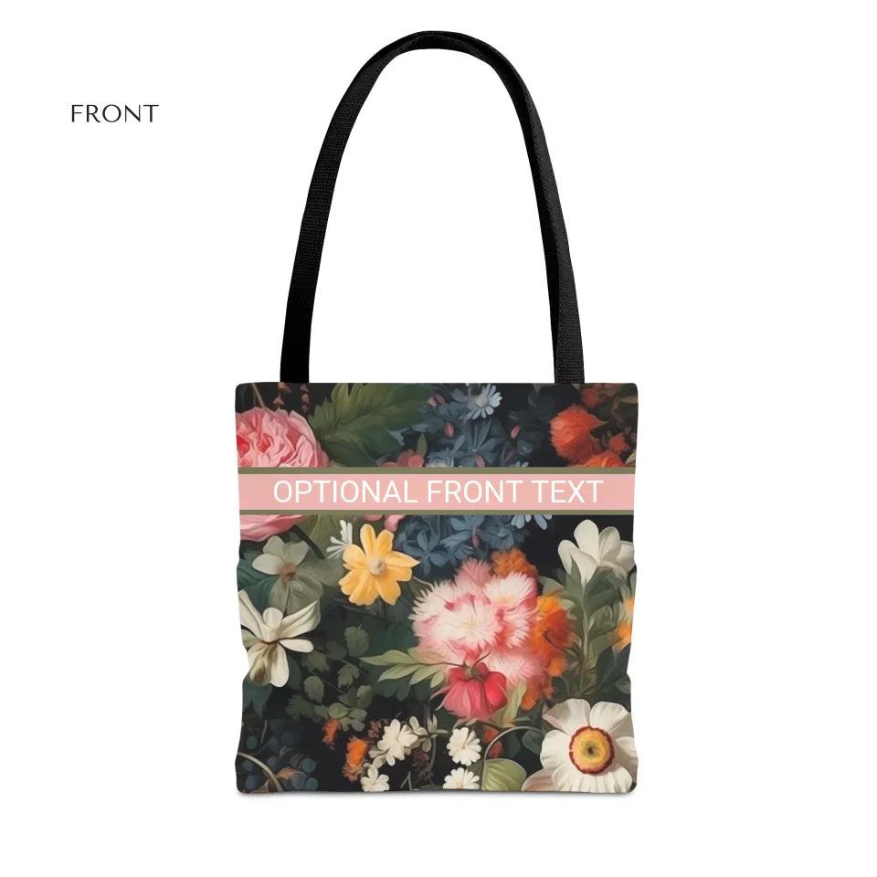 Custom Vintage Floral Everyday Bag - ARTFULANE