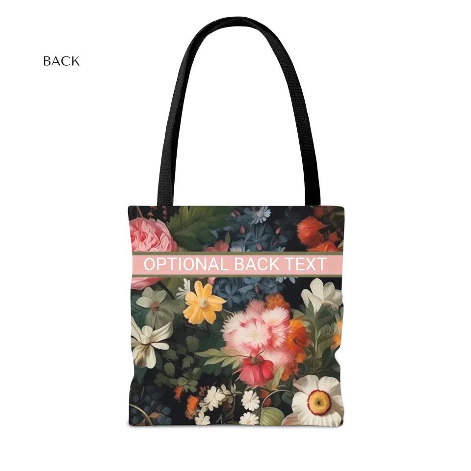 Custom Vintage Floral Everyday Bag - ARTFULANE