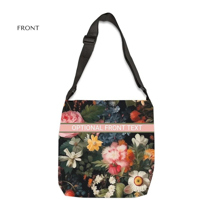 Custom Vintage Floral Everyday Bag - ARTFULANE